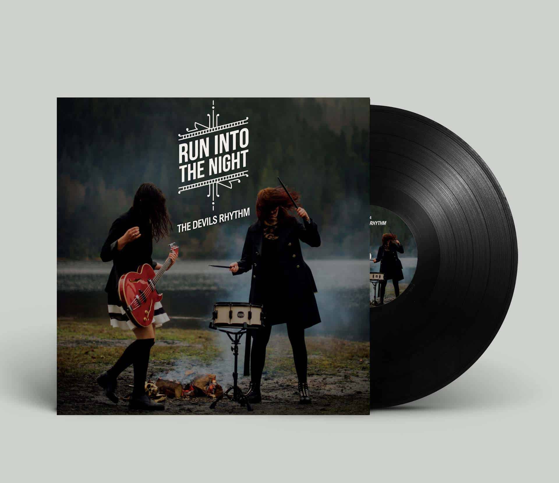 Run Into The Night - The Devils Rhythm - 7" Vinyl